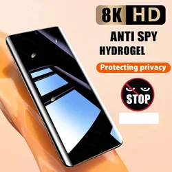 Privacy Hydrogel Film For Motorola Moto G G13 G14 G23 G53 G72 G82 G54 G73 G84 G22 G32 G42 G52 G62 G71 Anti-Spy Screen Protector