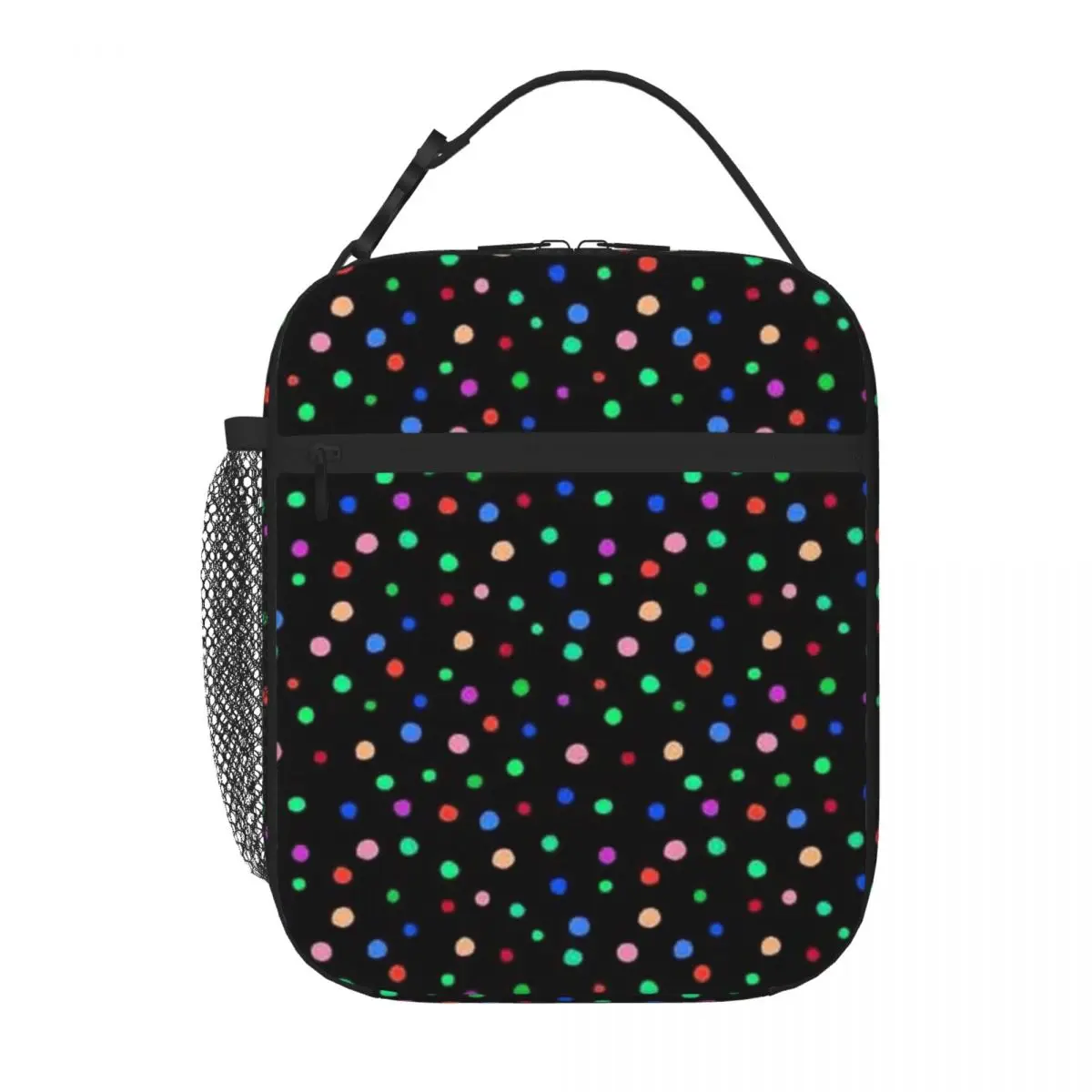 Bestselling Multicolor Polka Dot S Graphic Work Lunch Bag Outdoor Construction Thermal Lunch Bag
