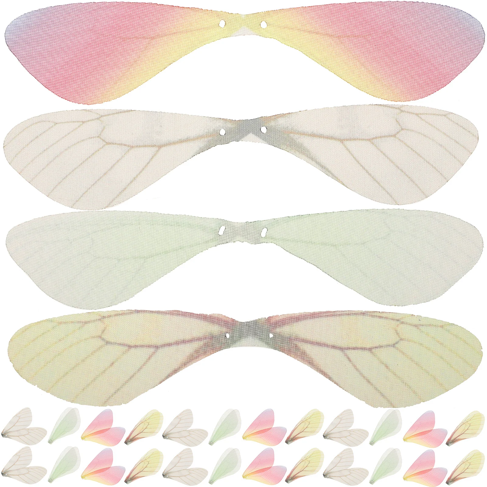 

100pcs Simulation Dragonfly Wing Pendant Charms For Jewelry Making Diy Craft Supplies Earring Necklace Handicraft Projects Yarn