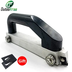 Grooving Knife Wheel Slotted Machine Manual Two-way Slotter Groove Cutter Tools for PVC Vinyl Sports Floor Grooving Machine