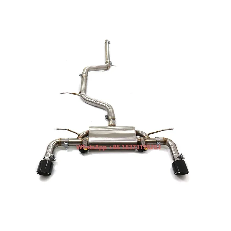 

Выхлопная система Valvetronic для Golf MK8 1.5T: нержавеющие трубы Catback с клапаном и глушителем, автозапчасти для тюнинга