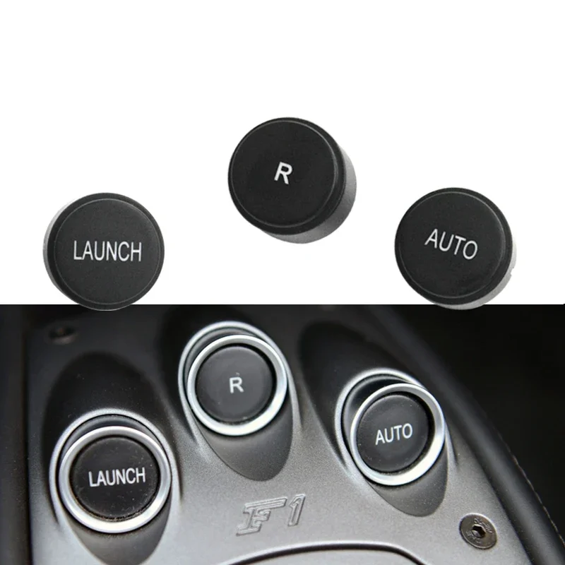 Console Shift Gear Panel LAUNCH Button For Ferrari 458 488 California T F12 Launch, River, Auto Shift Switch Button