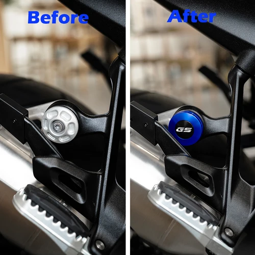 Imagen 2 del producto Cubierta de tornillo de soporte de escape para motocicleta, para BMW R1250GS R1200GS R1300GS F900GS F850GS F750GS R 1200 1250 1300 GS F 900 850 750 GS