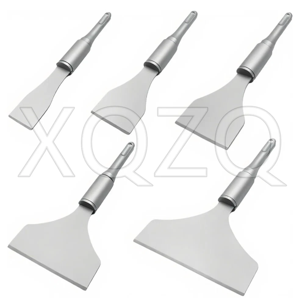 Mini SDS Plus Floor Scraper Electric Hammer Replaceable Blade Scaling Chisel Shovel for Tile Brick Concrete Wall Removal Tools