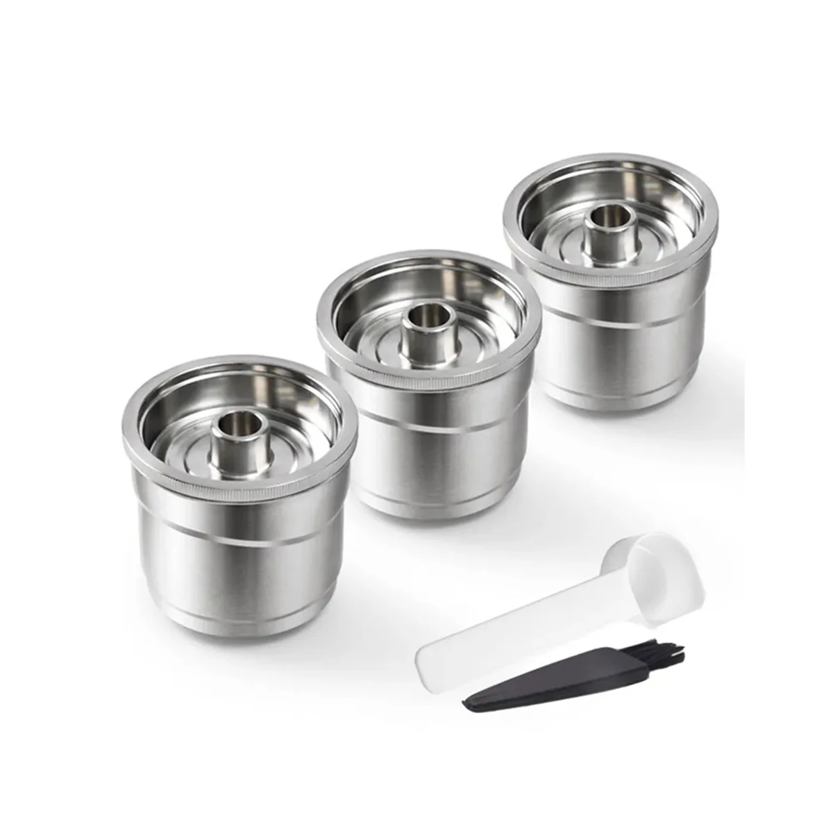 3PCS Reusable Capsu… - image