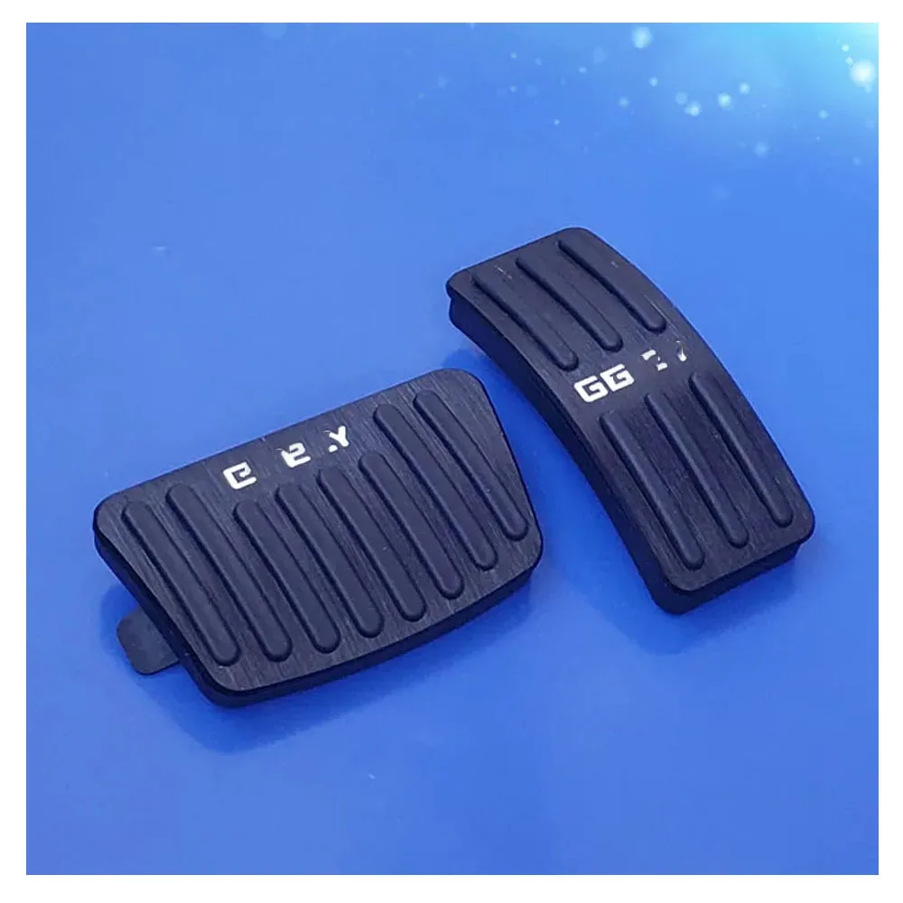 Pedales de coche geely galaxy l7, cubierta de freno de combustible de Gas, almohadilla antideslizante, piezas de automóvil, accesorios interiores 3d, protección del acelerador