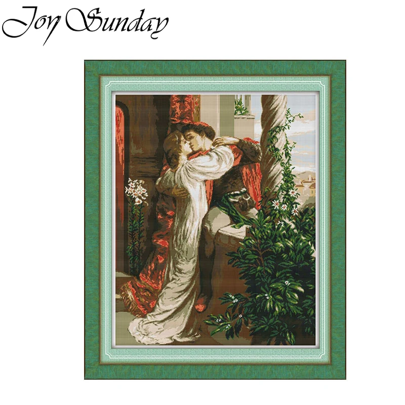 

Набор для вышивки крестиком Joy Sunday Romeo and Juliet 16CT 14CT