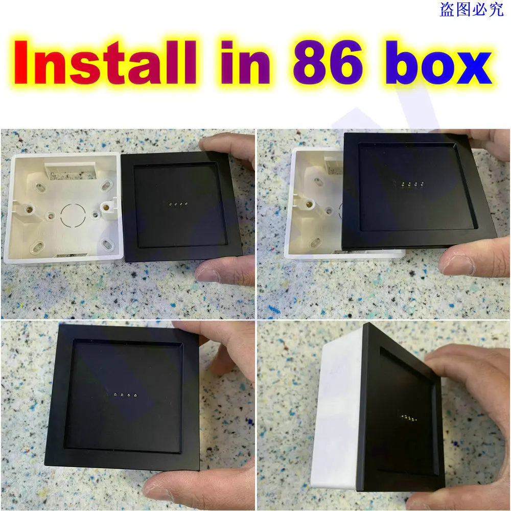 Magnetic Wall Tablet Stand Charger Mounting Accessories For Apple Ipad Tablet Bracket With Free 86 Bottom Box Wall Charging Kit
