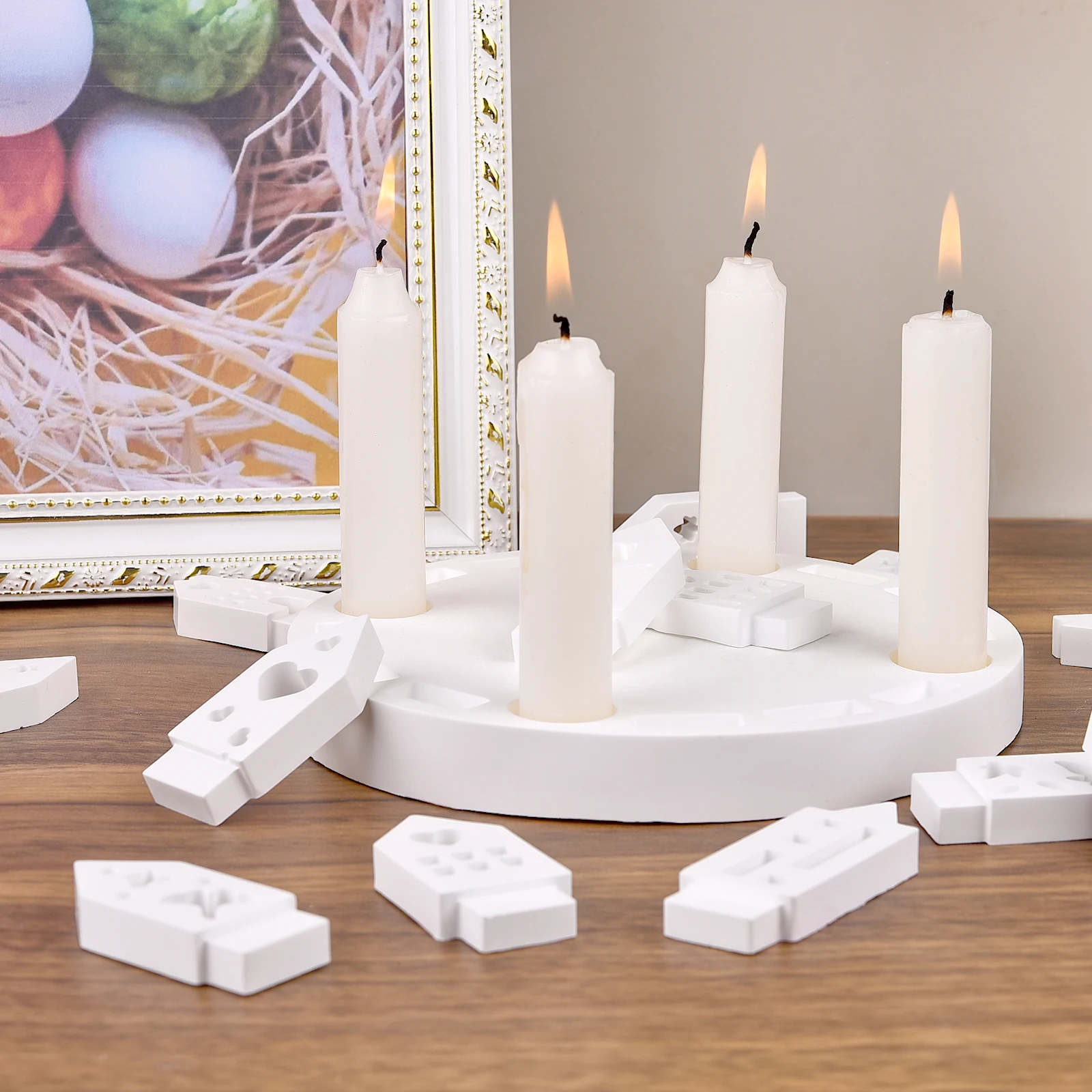 Hollow House Candle Tealight H - огляд і ціна Art Craft House Making
