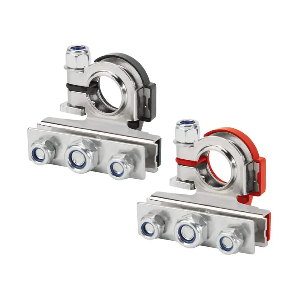 3 Way Car Top Post Battery Terminal Quick Release Disconnect Cable Clamp Terminal Connectors Iron Galvanizing Safe