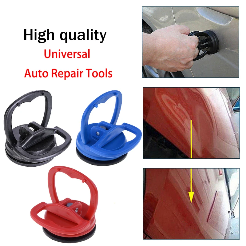 Red Blue Black Universal Auto Repair Tools Bodywork Dent Puller Car Suction Repair Tool Panel Pulling Open Remover Carry Tools