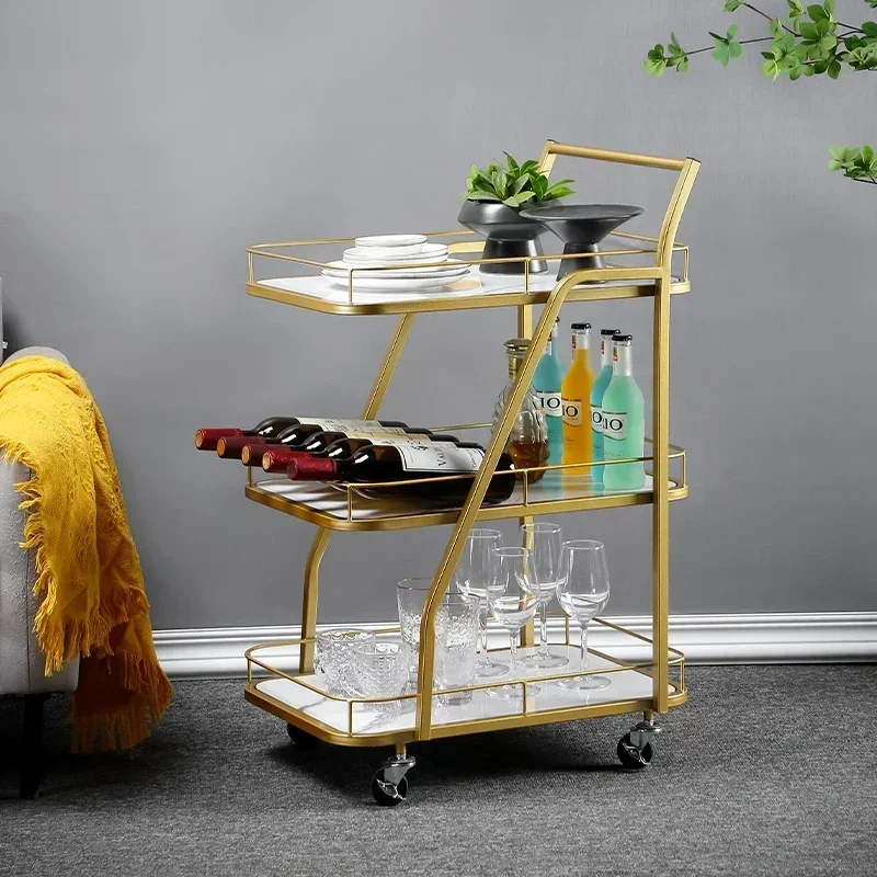 Manicure Cart Trolley Cosmetic Table Wheels Barber Mini Service Portable Hair Salon Beauty Drawer Carro Auxiliar Con Ruedas