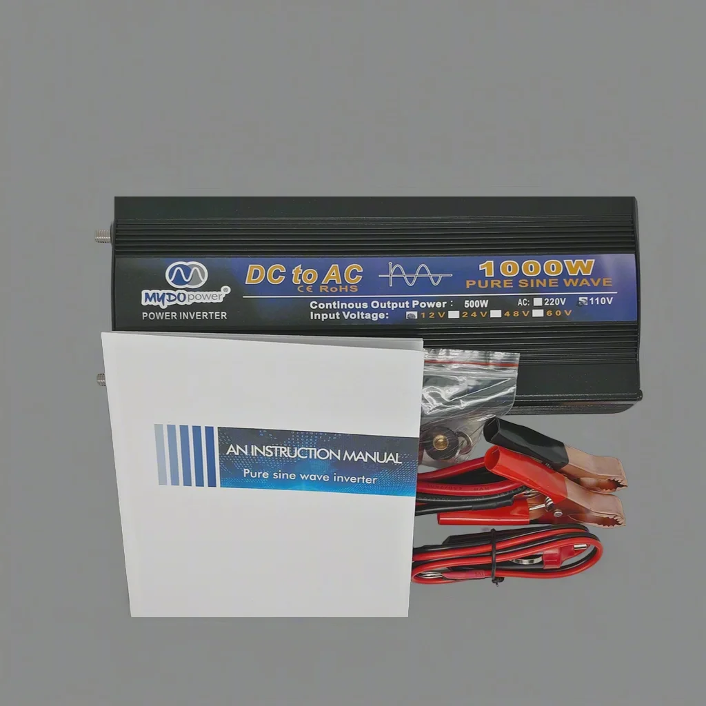 

1000W pure sine wave inverter 12v to 110v voltage conversion converter charging voltage converter car inverter