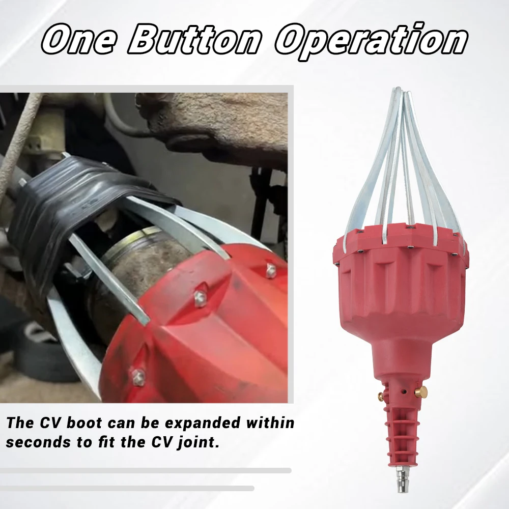 CV Joint Boot Install Installation Tool Removal Air Power Pneumatic Tool Without Removing Driveshaft