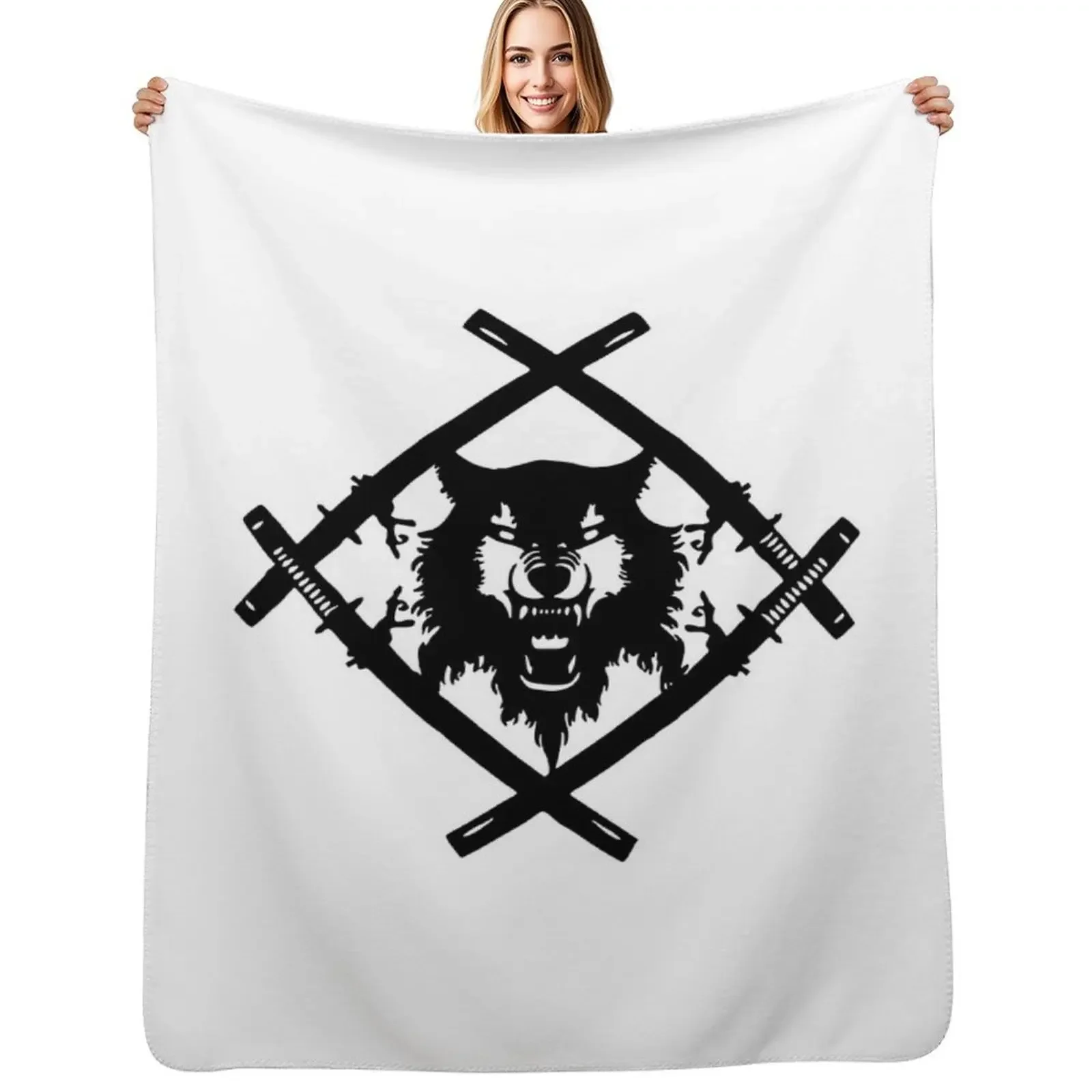 

wolf Throw Blanket Luxury Designer Decorative Beds Designers Retros Blanket