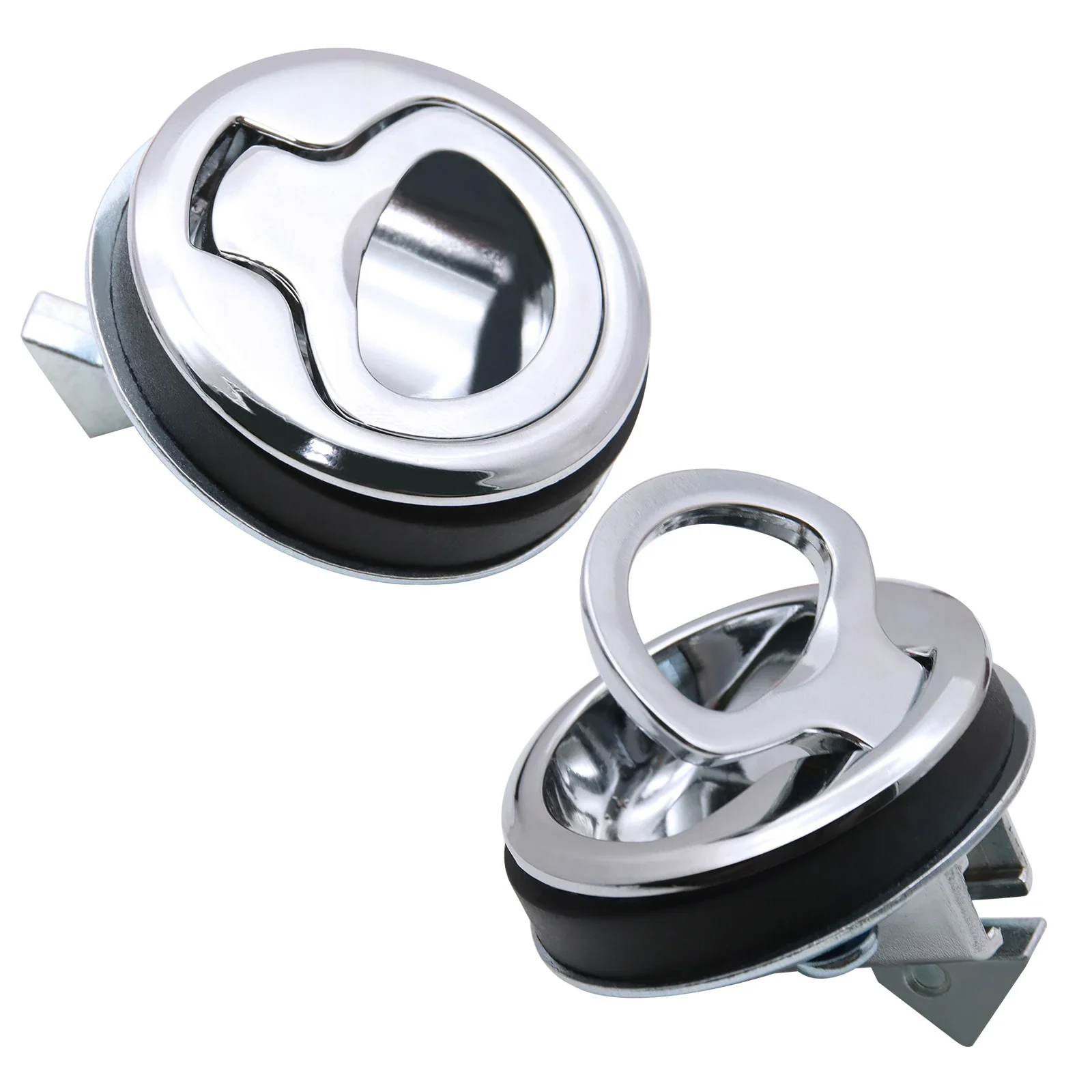 2/4/6/8/10 قطعة سطح القارب يفقس فلوش سحب سلام مزلاج جبل مزلاج رفع ل RV يخت البحرية سطح السفينة يفقس قفل خزانة #3