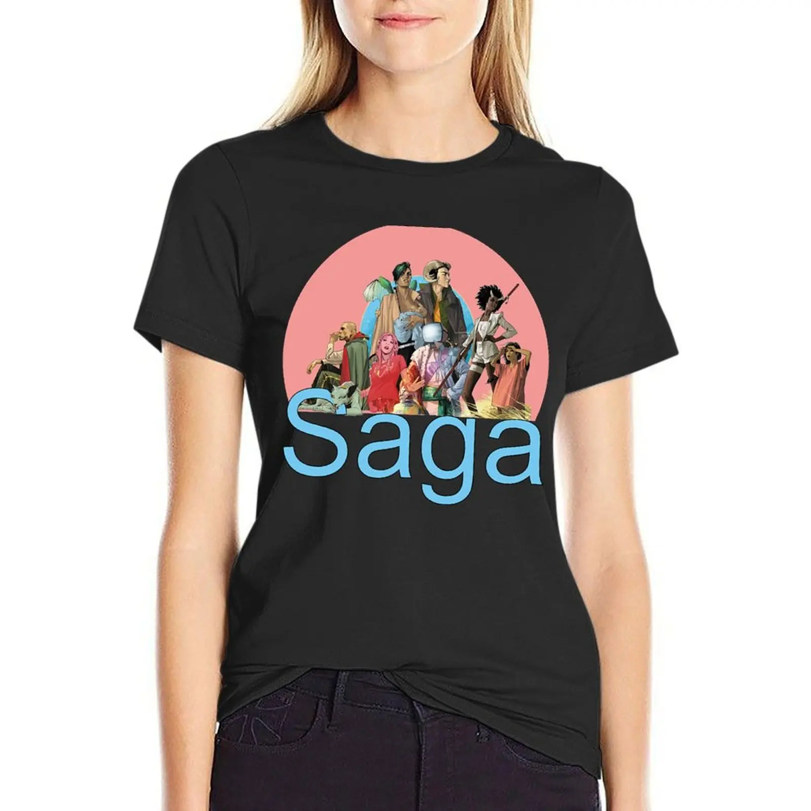 The Entire Saga T-Shirt Short sleeve tee summer tops cute tops tops womans clothing