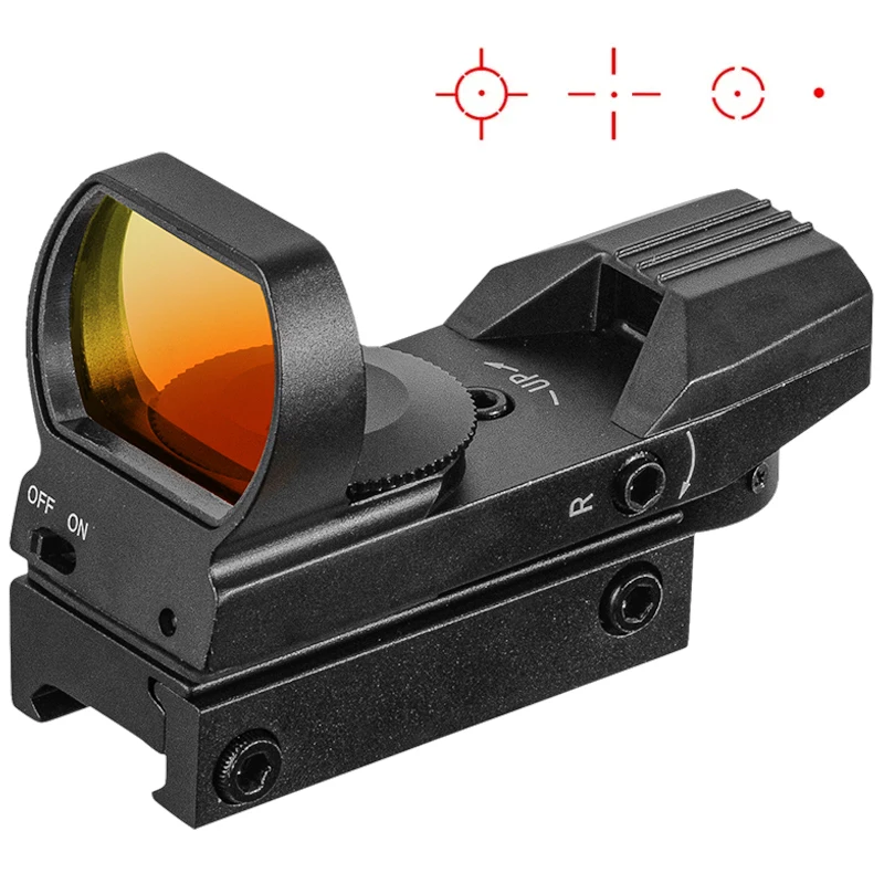 

20 мм рельсовый прицел, охотничья оптика, голографический прицел с красной точкой, рефлекторный 4 сетки, тактический прицел, коллиматорный прицел