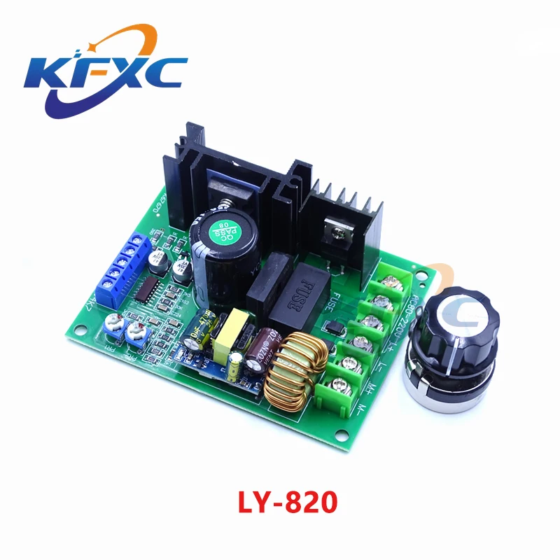 1PCS LY-820 PWM 110V220V DC permanent magnet motor governor drive module controller board