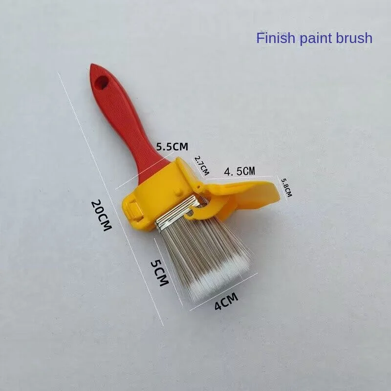 Painting Wall Brushing Corner Interior Concealed Edge Trimming Color Separation Paint Brush Edger Tool Handheld Roller Kit