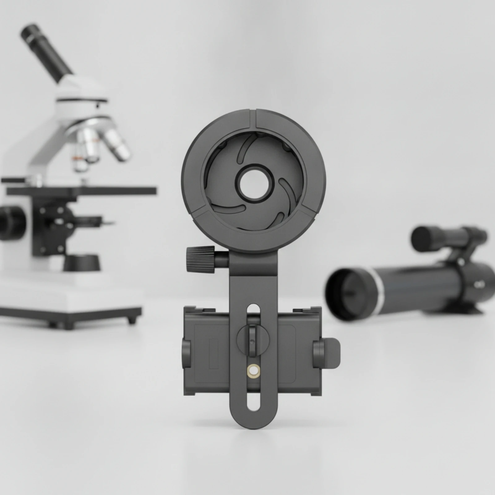 Mobile Phone Camera Holder Universal Telescope Phone Adapter Microscope Phone Mount Tripod-Compatible for Hobbyists