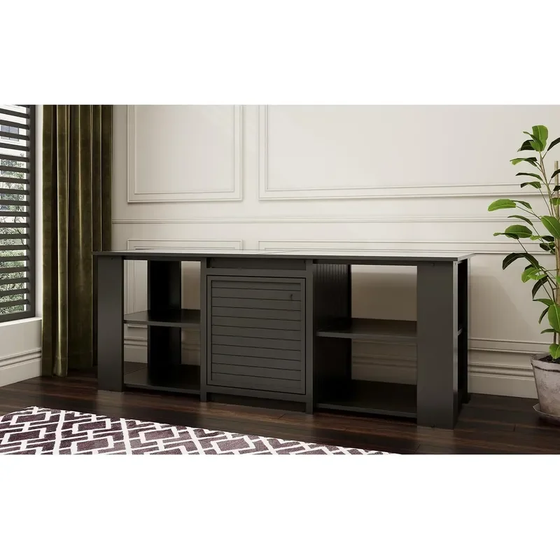 Jumbo Pet Cabinet Durable AllPurpose Storage for Pet Supplies Black 72 inch