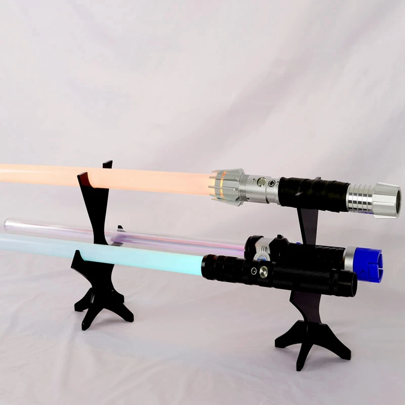 Lightsaber Stand Acrylic Desktop Lightsaber Display Stand Upright 3 Holes Lightsaber Stand Sword Stand Display Stand