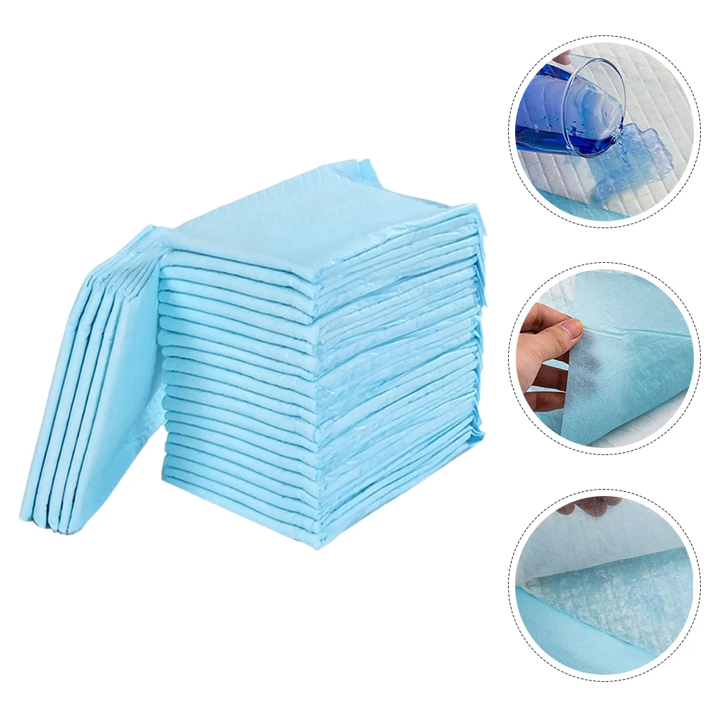 100 PCS Disposable Urine Pad Change Pee Pads for Adults Babies Portable Changing Baby Mat Kids