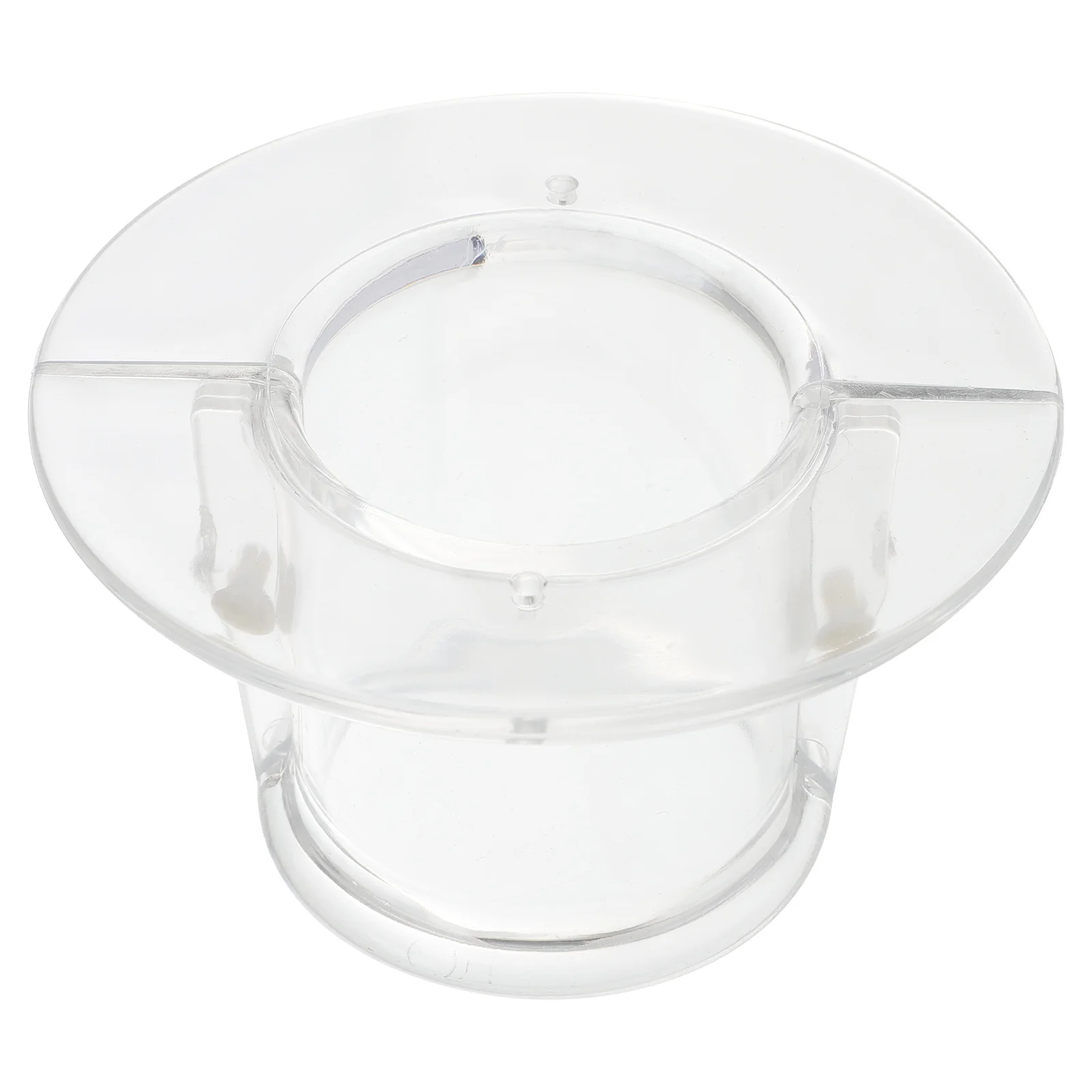 Obroża anty-gryząca dla papug rozmiar S, akrylowa opaska na szyję ograniczająca ruch szyi, zapobiegająca wyrywaniu piór, dla ara, kakadu.