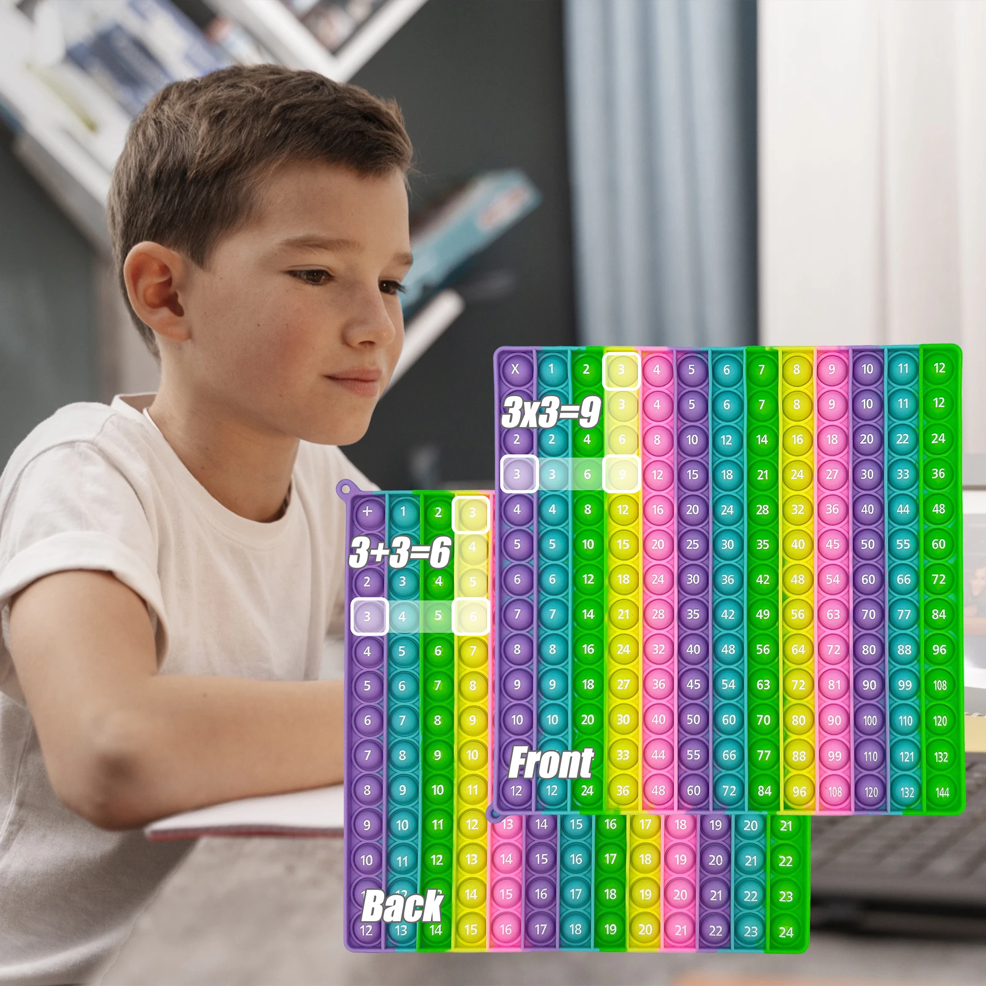 12x12 multiplicação matemática aprendizagem brinquedos de ensino brinquedo fidget jogos de tabuleiro educativos para crianças presentes de sala de aula idade 3 +