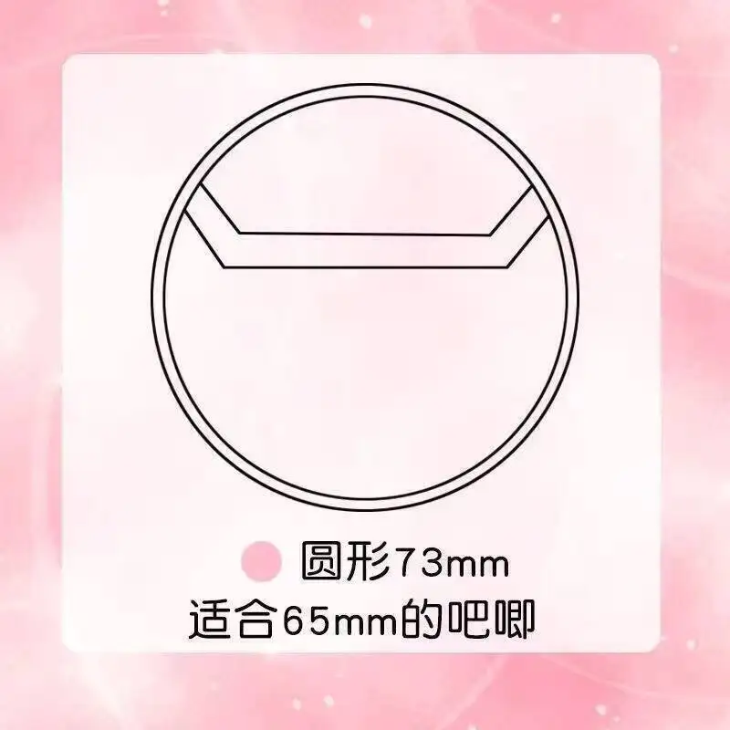Premium Klare/Laser 5/10/20 Stück 60-83mm Ita Bag Abzeichen-Schutzhüllen Transparente Hochschutz-Pin-Hüllen Anime Abzeichen-Display-Abdeckung – Detail 6