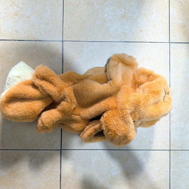 Pokémon 40cm eevee brinquedos de pelúcia plushie kawaii anime manual semi-acabado coldre de couro travesseiro pokemon presente para crianças natal