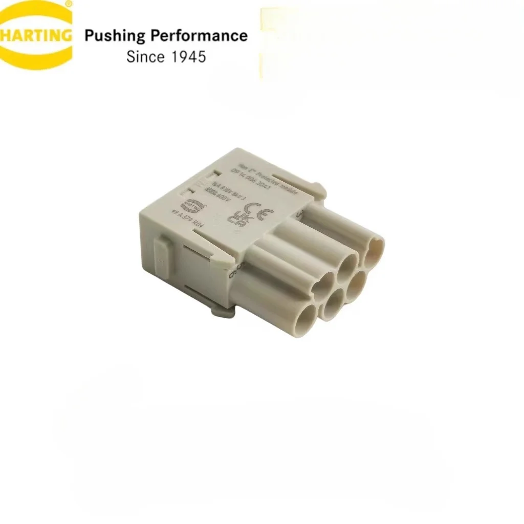 09140063041 Harting Brand New Original Genuine Connector Heavy Duty Power Connectors Mod for Male Con Han E 6 Crimp Con