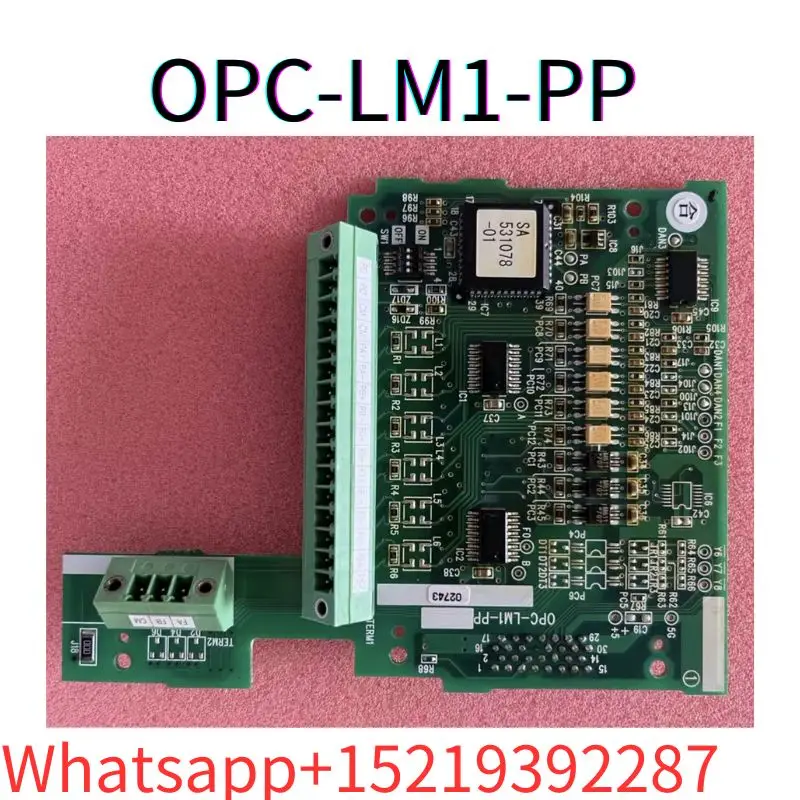 second-hand LIFT frequency converter PG card LM1S elevator synchronous frequency divider card OPC-LM1-PP SA537244-02 tested ok