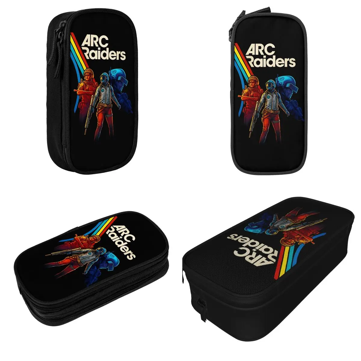 Arc Raiders Pencil Case Creative Sci Fi Game Pen Holder Bag Girls Boys Big Capacity Students School Gift Pencilcases