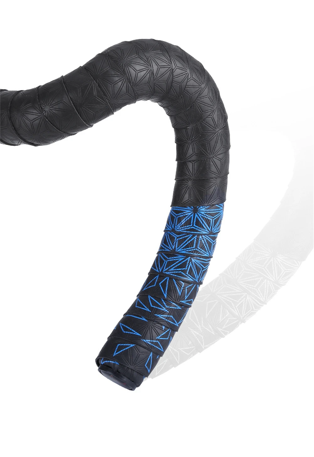 2 Stuks Anti-Slip Stuurlint Pu Racefiets Schokabsorptie Handvat Bar Tape Met Bar End Stekkers Voor fiets Racket Fietsen Gereedschap