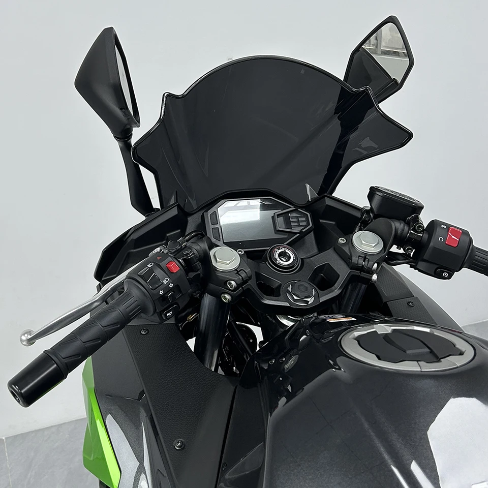 Déflecteurs de pare-brise avant de moto pour Kawasaki Ninja 500