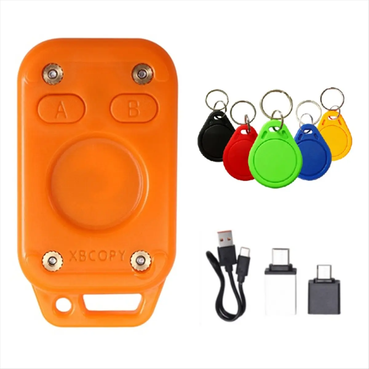 Upgrade Chameleon Ultra V2.0 RFID Smart Chip Reader Emulator 125 Khz/13.56 Mhz Duplicator NFC Duplicator + 5xUID sleutelhanger