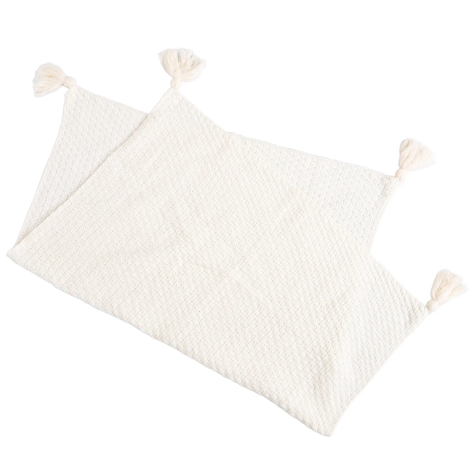 

Knit Throw Blanket 70x100CM Faux Cashmere Cozy Living Room Office Nap Sofas Baby Vintage Textured Blankets Beige