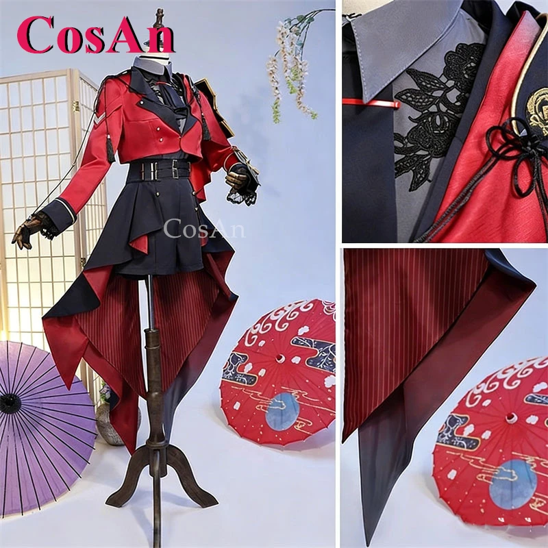 CosAn Game Touken Ranbu Online Kyōgo Masamune Cosplay Costumes Fashion Lovely Outfit Women Halloween Party Role Play Clothing - view 3