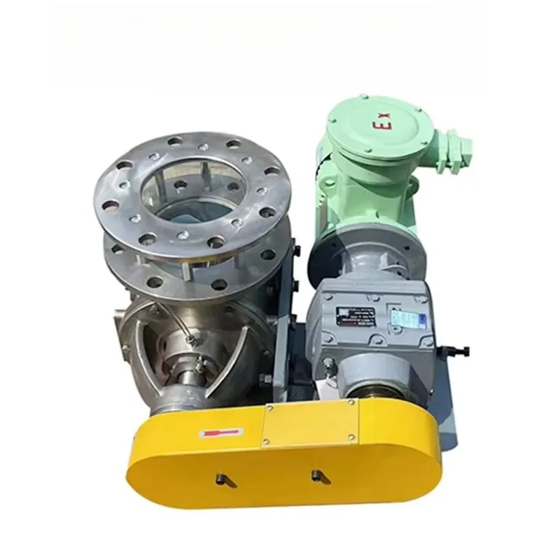 2026 Electric Stainless Steel Rotary Valves with High Temperature Control and OEM Support for Industrial Applications 2