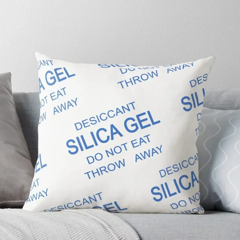 Silica Gel Package Blue Throw Pillow ornamental pillows Cushions Home Decor pillowcases for sofa cushions pillow