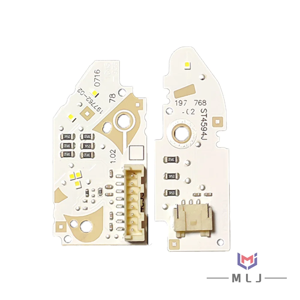 For Audi A6 C7 PA 2016‑2018 Low‑Profile LED Headlight White Angel Eyes Light Source Daytime Running Light DRL Chip PCB Board