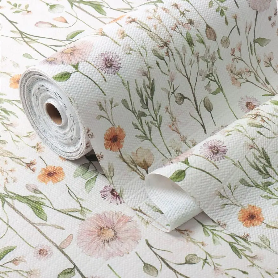 

Несамоклеящиеся вкладыши для кухонных шкафов и ящиков, с цветочным узором, с сильным сцеплением, нескользящие, водонепроницаемые.