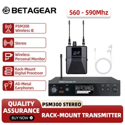 Russia Warehouse Original Logo PSM300 Stereo In-Ear Wireless Personal Monitor System Set Rack-Mount Transmitter IEM Monitoring