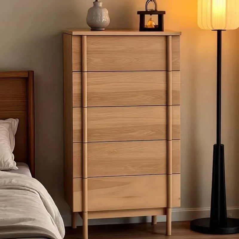 

medieval solid wood living room storage cabinet, bedroom household bedside table, locker, locker, chest of drawers