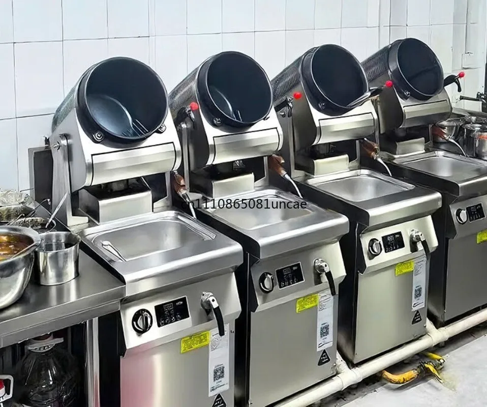Commercial Intelligent Roller Cooker Multifunctional Fried Rice Noodle Vegetable Machine Kitchen Tool for Hotel Fast Food