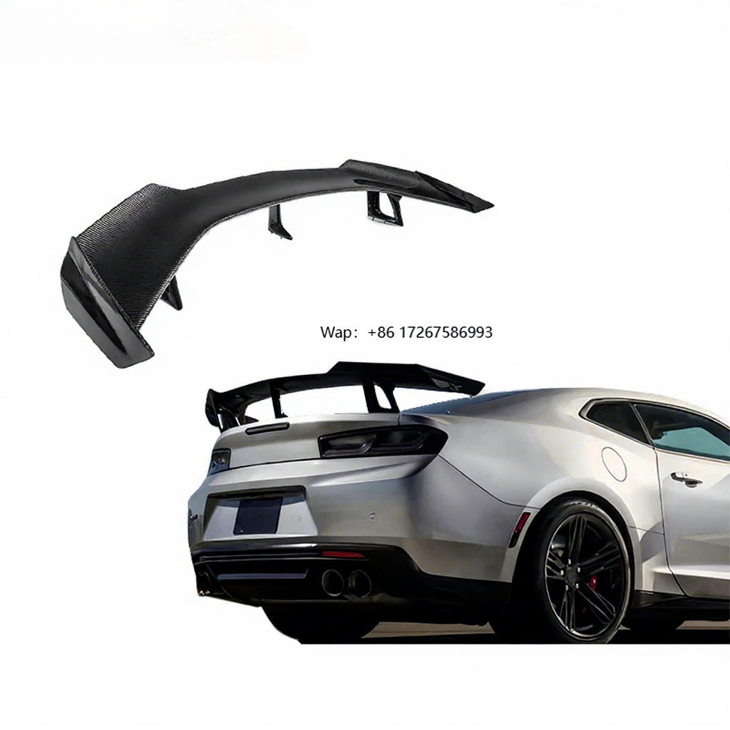 

Camaro Carbon Fiber Rear Spoiler Suitable for 2016-2024 Camaro Modification Upgrade ZL1 Style Carbon Fiber RearSpoiler