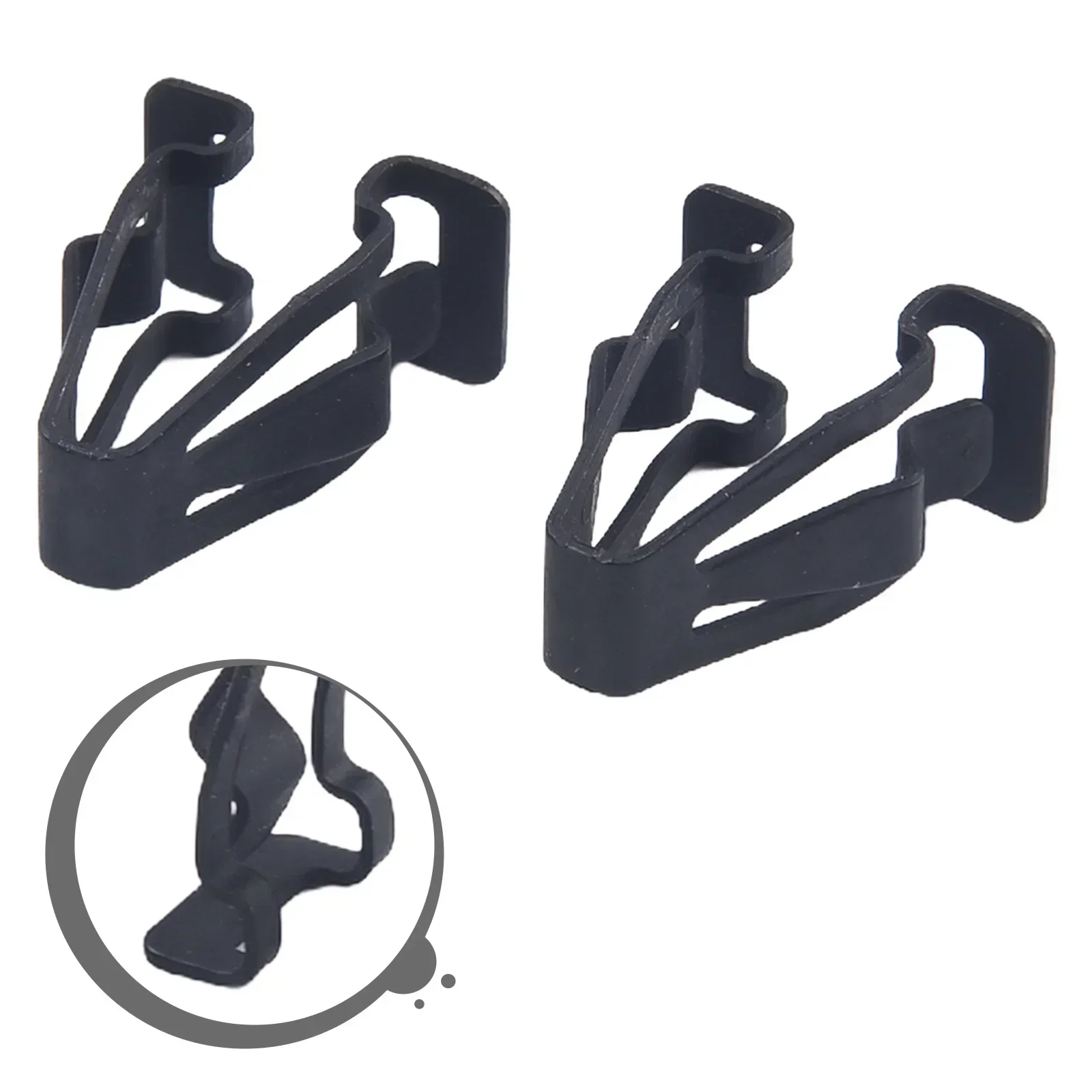 2 Pcs Car Sun Visor Clip DS7Z9904132A DS7Z-9904132-A For Ford For Mustang For Fusion For Transit Interior Parts