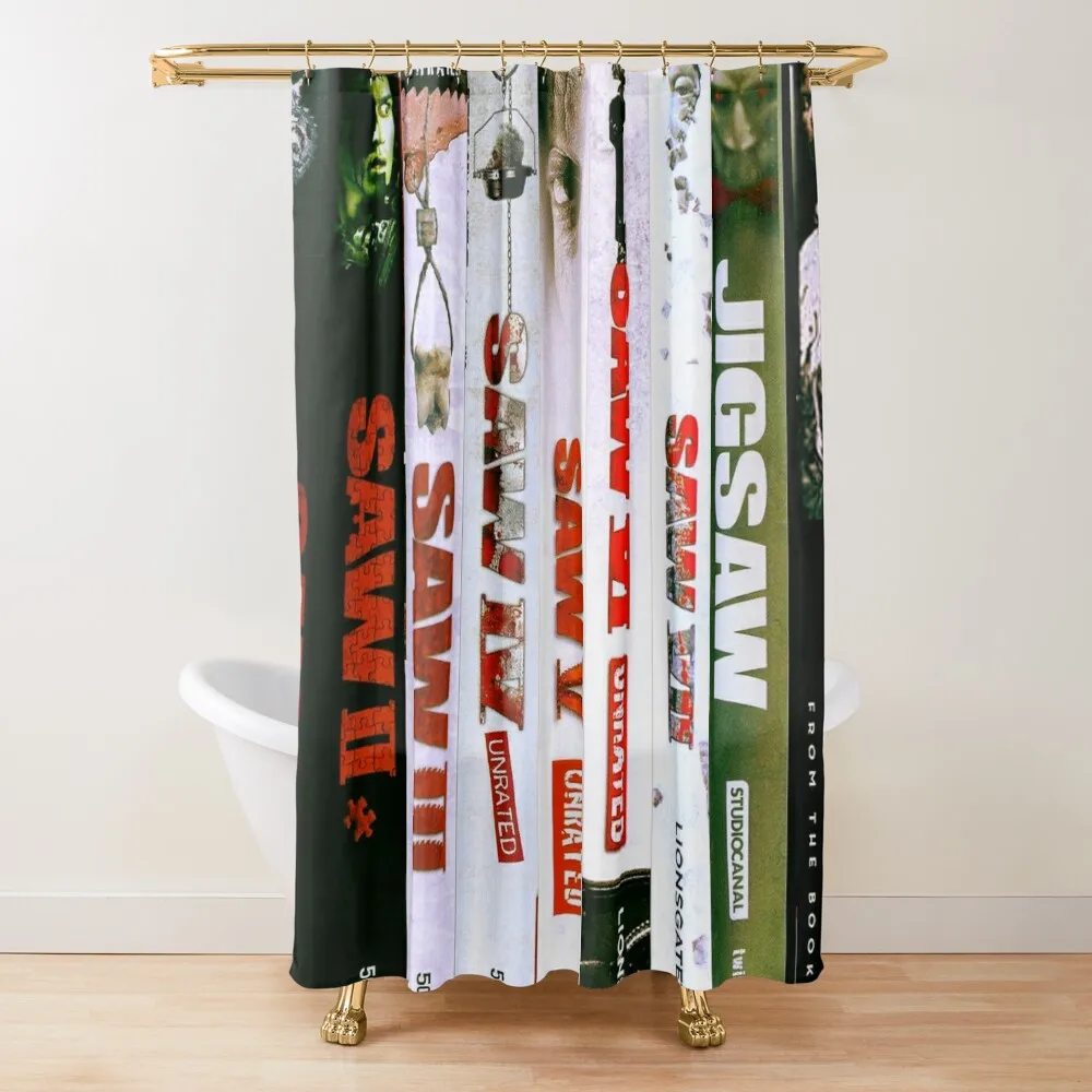 

SAW Movie Shower Curtain Set For Bathroom Shower Sets For Bathroom Shower Bath Accessories For And Services Curtain